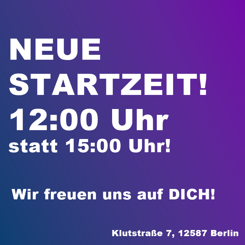 NEUE STARTZEIT